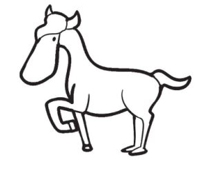 小马简笔画