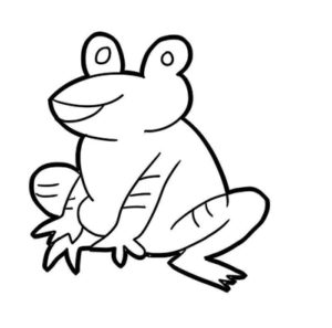 青蛙简笔画