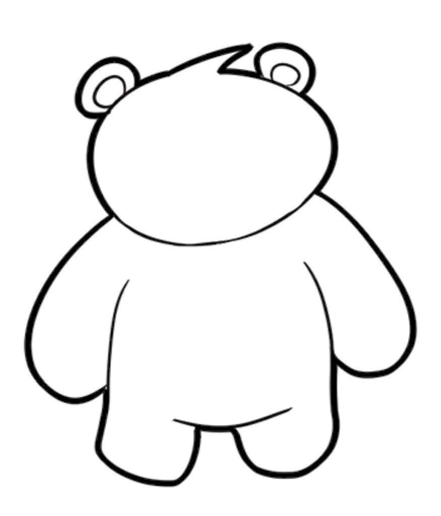 大熊简笔画