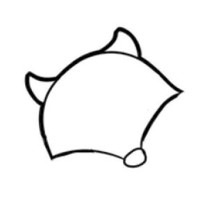 狐狸简笔画