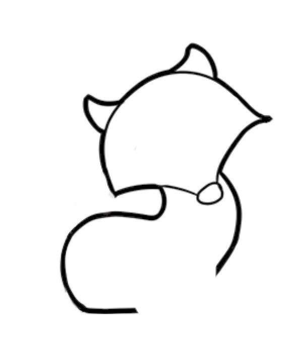 狐狸简笔画