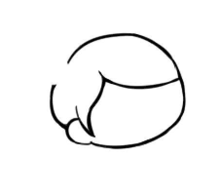 女孩简笔画