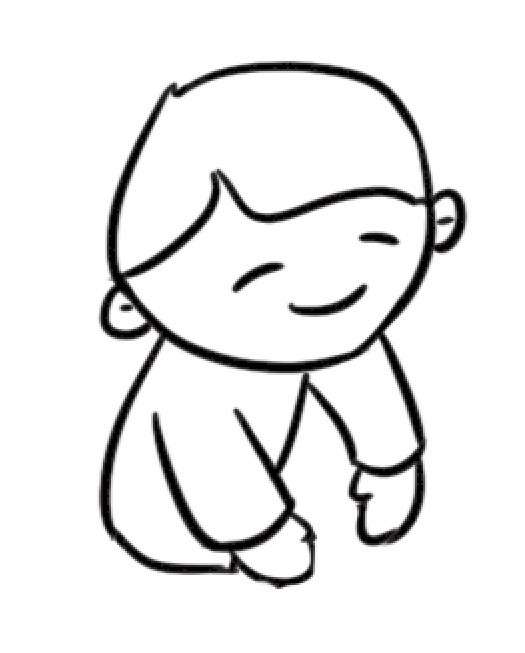 男孩简笔画