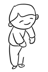 男孩简笔画