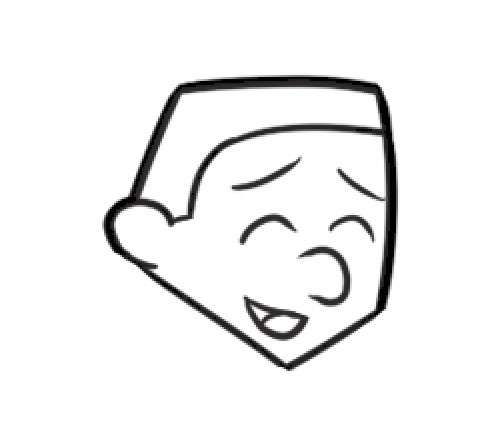 爸爸简笔画
