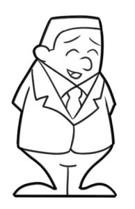 爸爸简笔画
