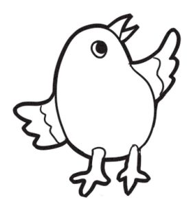 小鸟简笔画