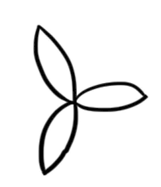百合花简笔画