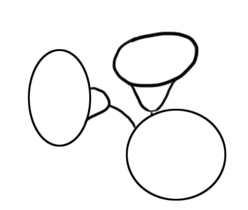 喇叭花简笔画