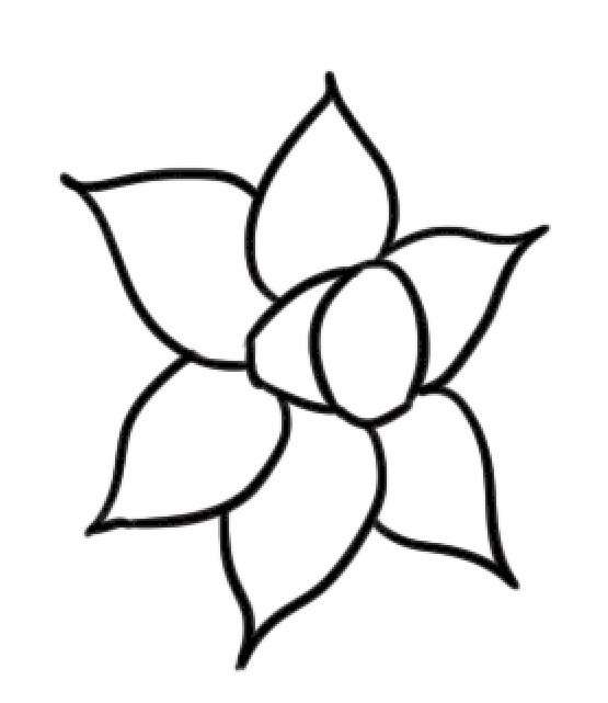 水仙花简笔画