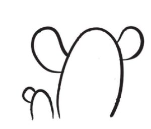 仙人掌简笔画