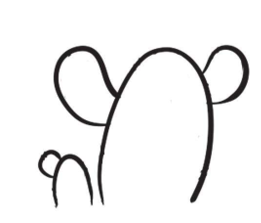 仙人掌简笔画