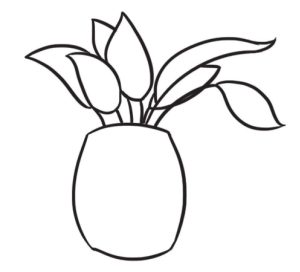绿萝简笔画