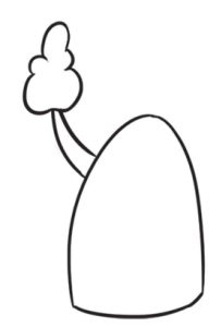 面包树简笔画