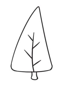 灌木简笔画