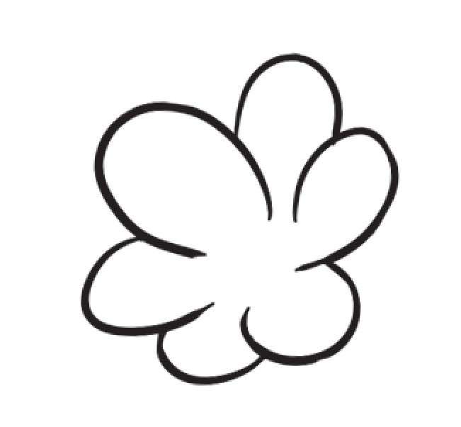 花卉简笔画