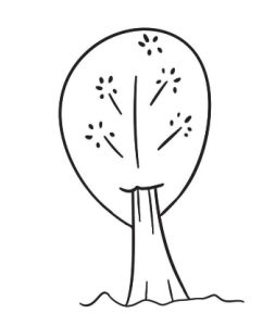 大树简笔画