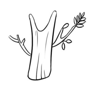 大树简笔画