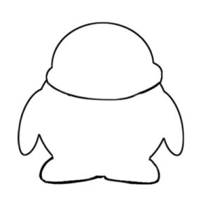 企鹅简笔画