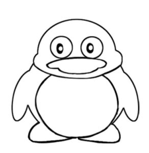 企鹅简笔画