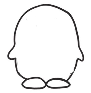 企鹅简笔画