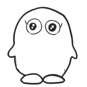 企鹅简笔画