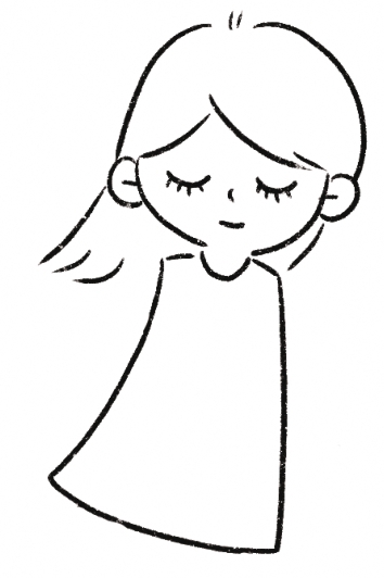 女孩简笔画