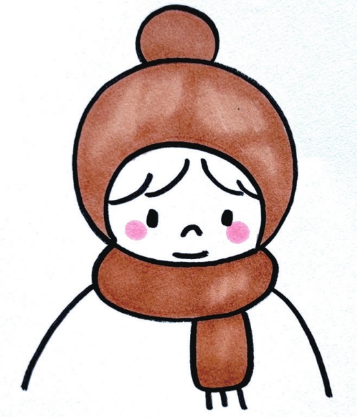 小姐姐简笔画