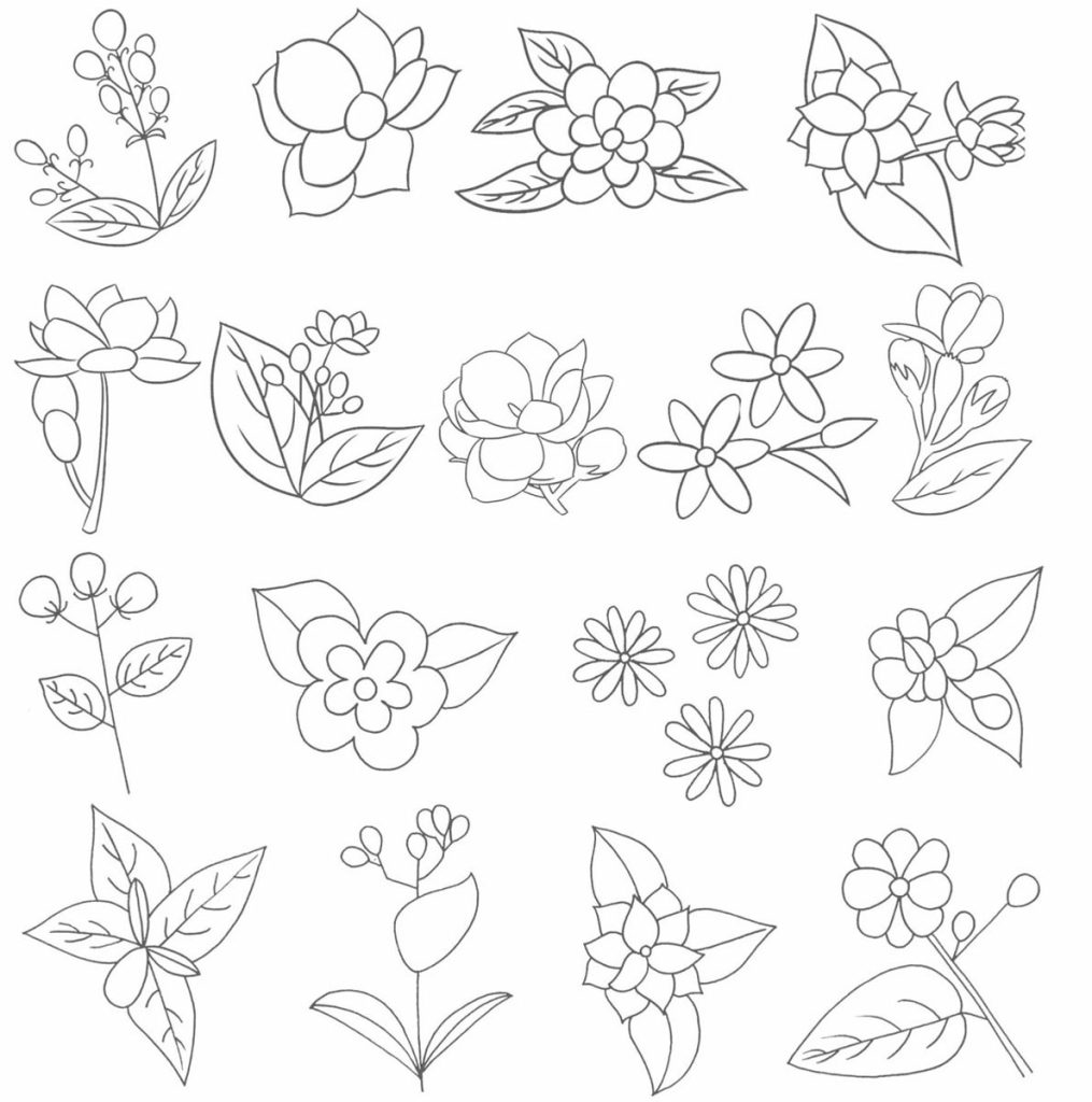 茉莉花简笔画
