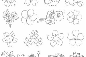 樱花简笔画