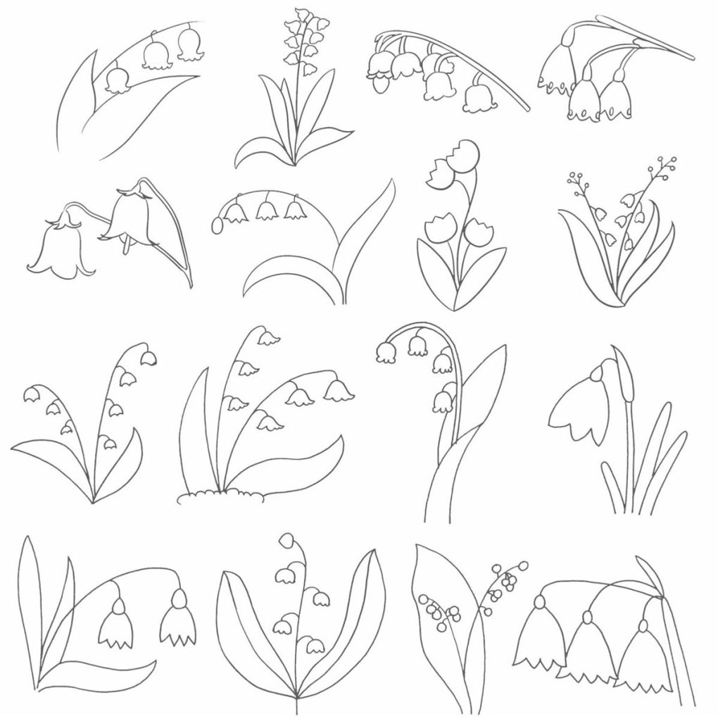 铃兰简笔画