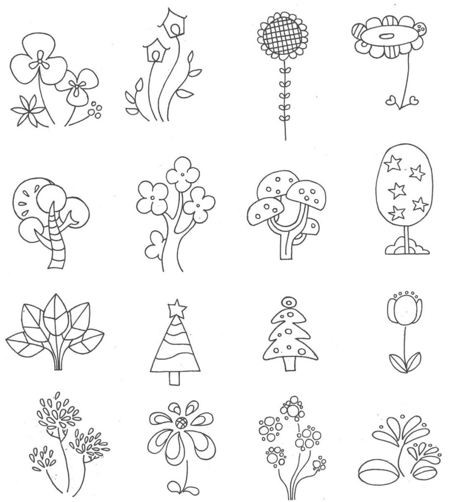 植物简笔画