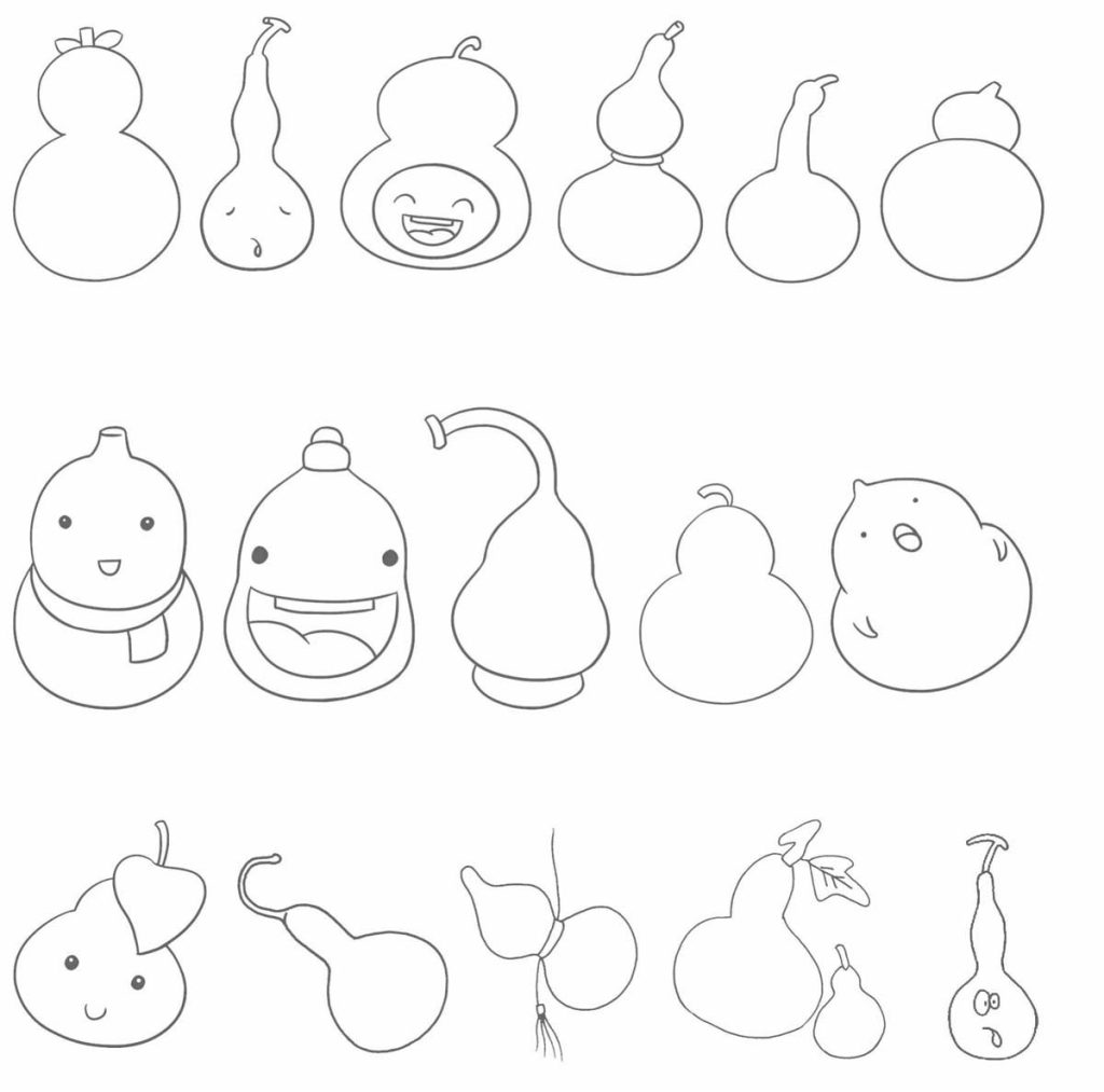 葫芦简笔画