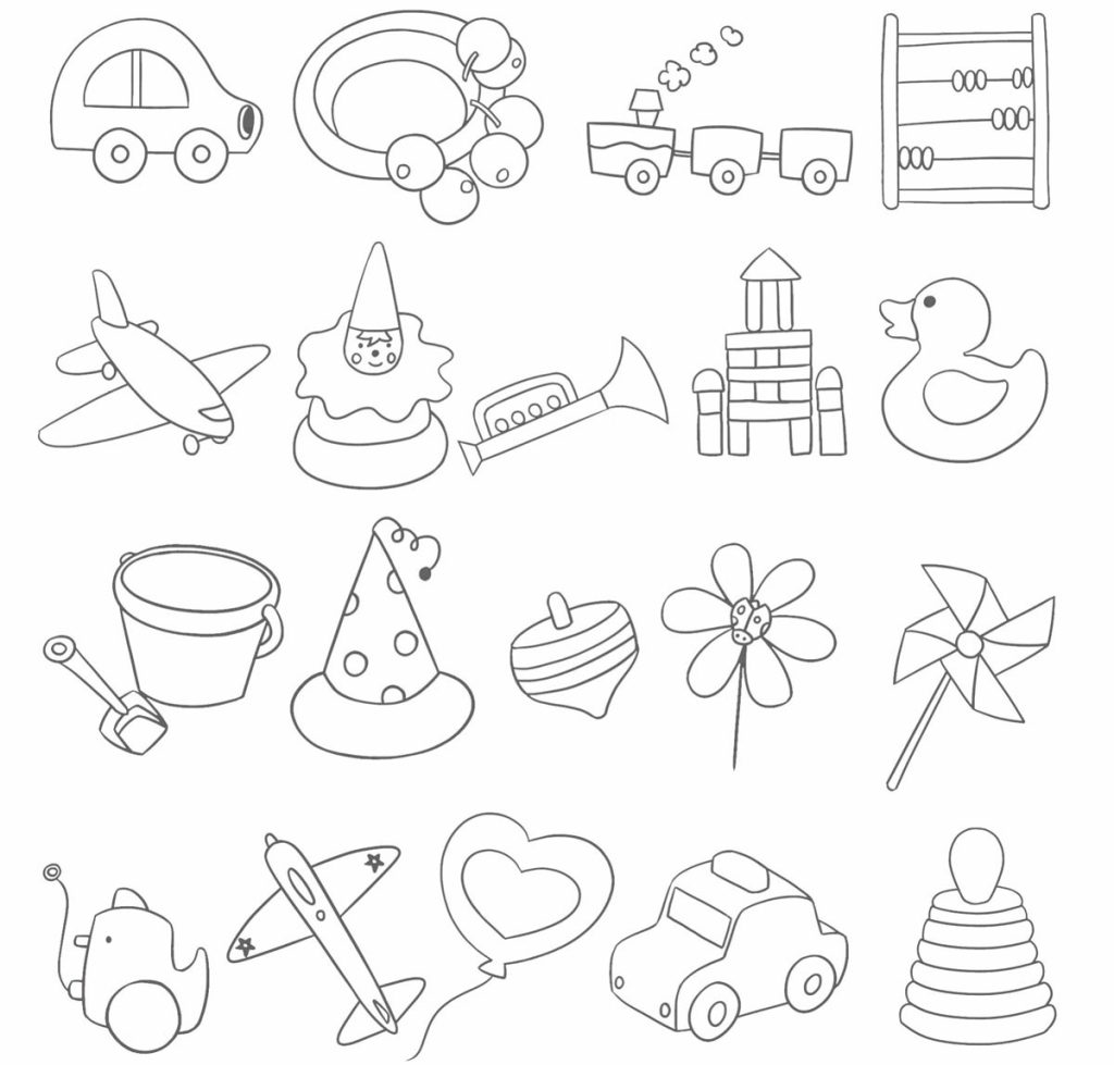 玩具简笔画