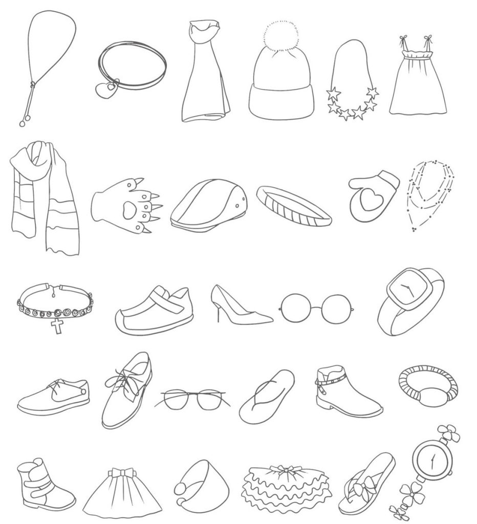 生活用品简笔画