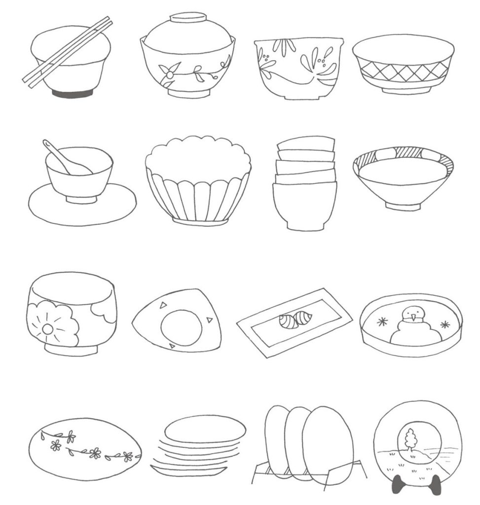 生活用品简笔画