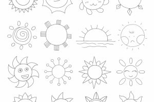 太阳简笔画