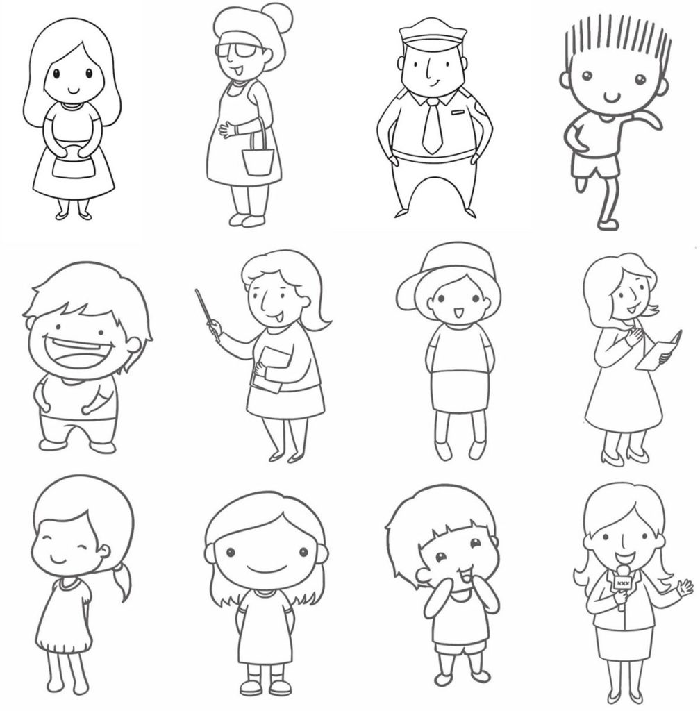 人物简笔画