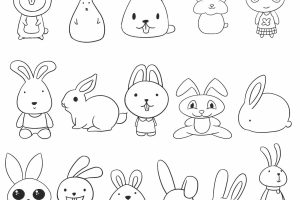 兔子简笔画