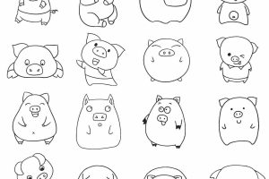 小猪简笔画