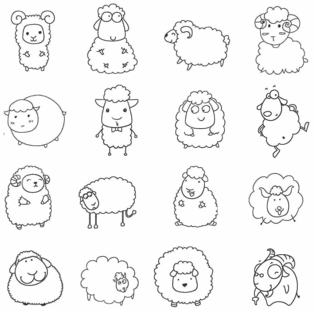 羊简笔画