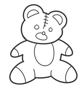 小熊简笔画
