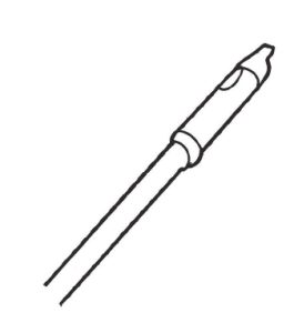 竖笛简笔画