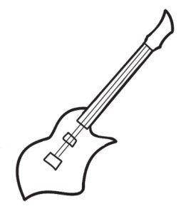 吉他简笔画