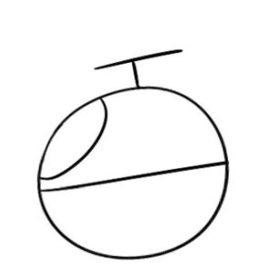 直升机简笔画