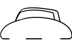 小汽车简笔画