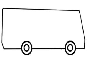 公交车简笔画