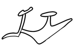 自行车简笔画