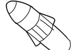 火箭简笔画