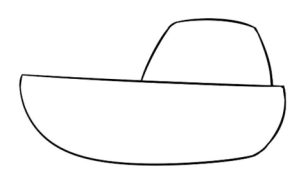 船简笔画